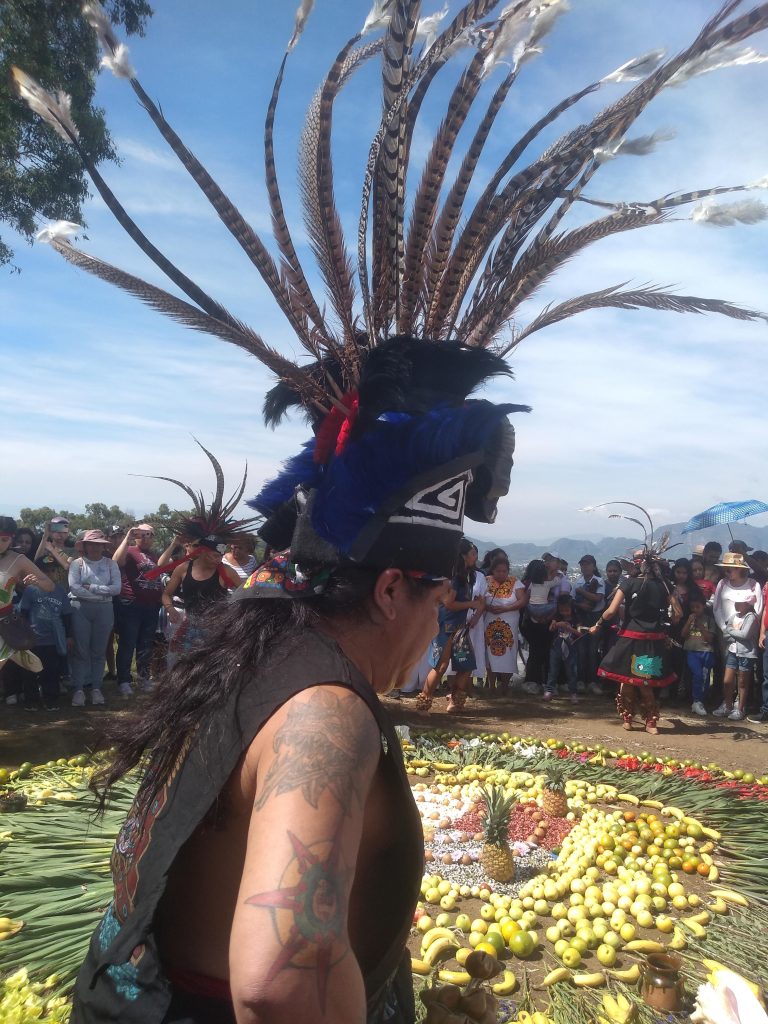 Ceremonia,Feria del maíz, Totolapan.